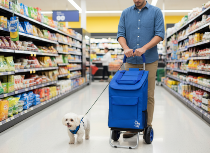 Carrito De Compras Plegable DBest Carro Feria Yegua 42 Litros Trolley Dolly